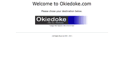 Desktop Screenshot of okiedoke.com